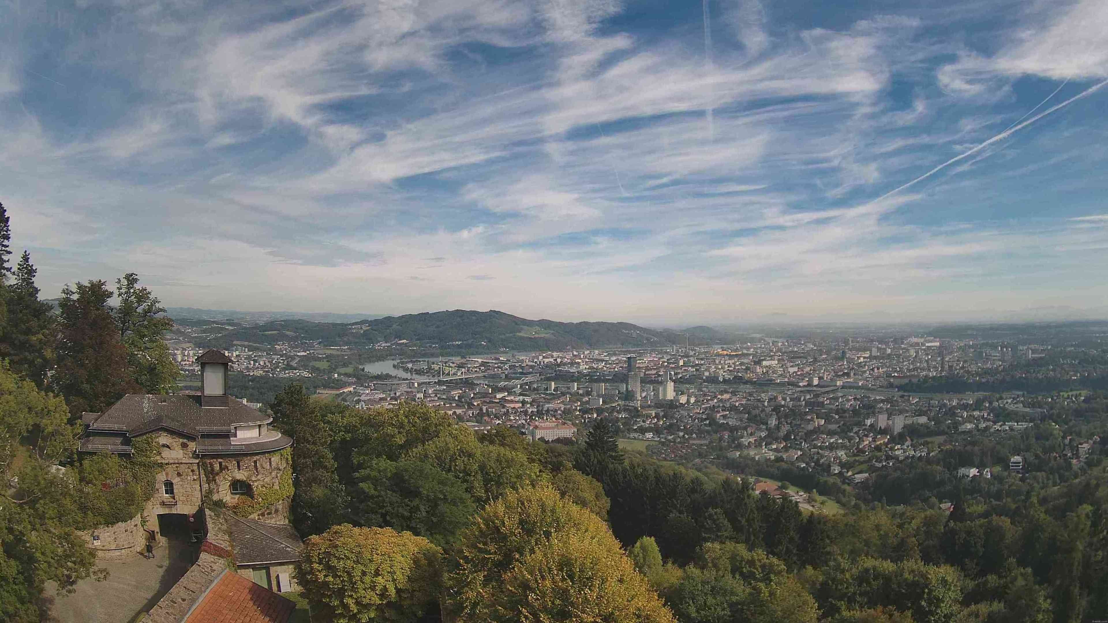 Archiv Foto Webcam Linz: Hauptplatz und Altstadt