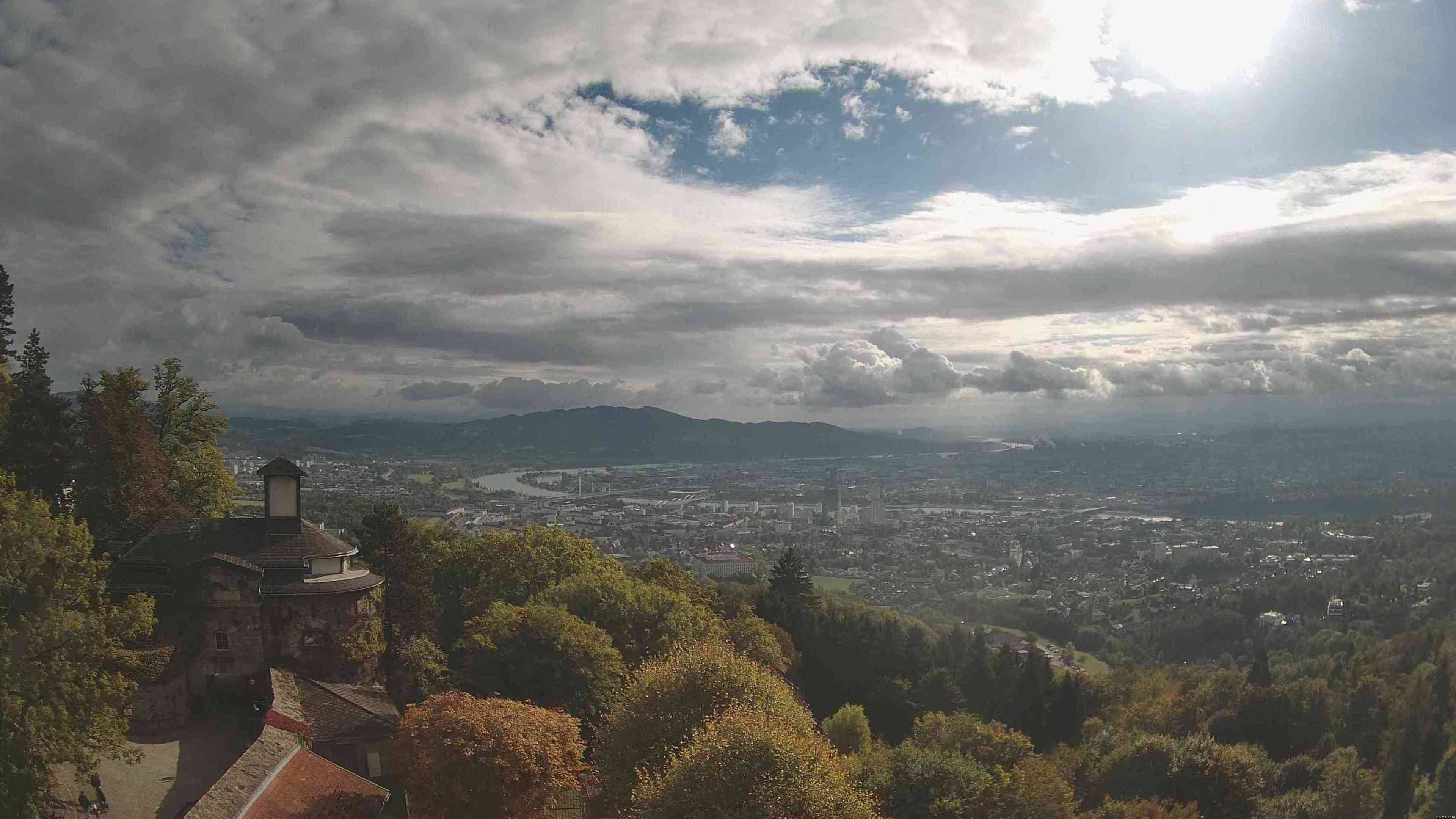 Archiv Foto Webcam Linz: Hauptplatz und Altstadt