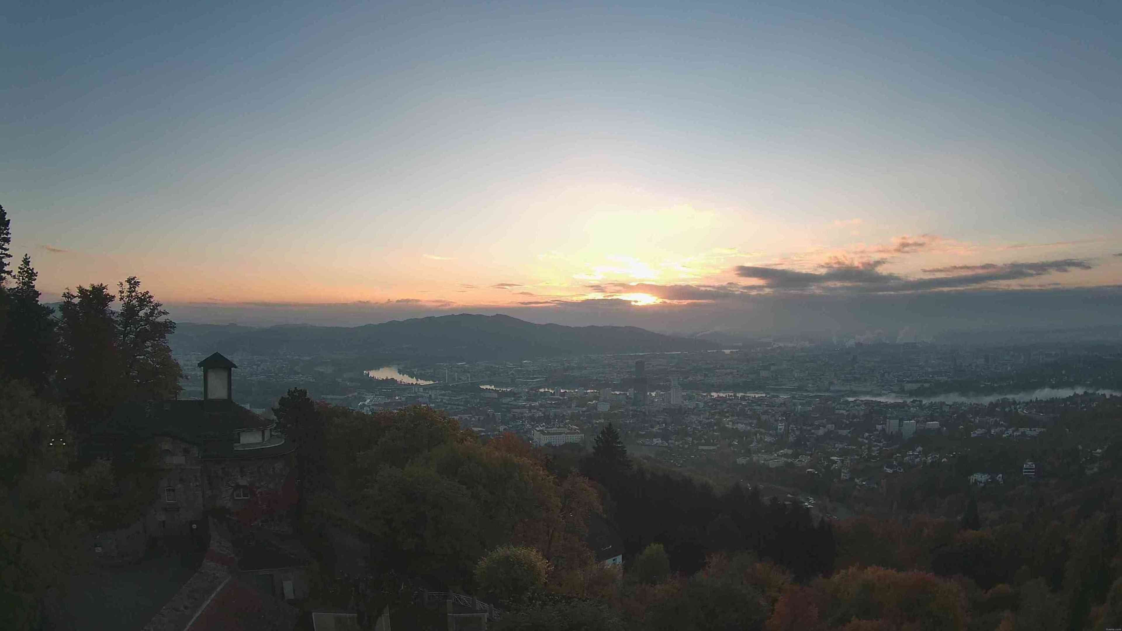 Archiv Foto Webcam Linz: Hauptplatz und Altstadt