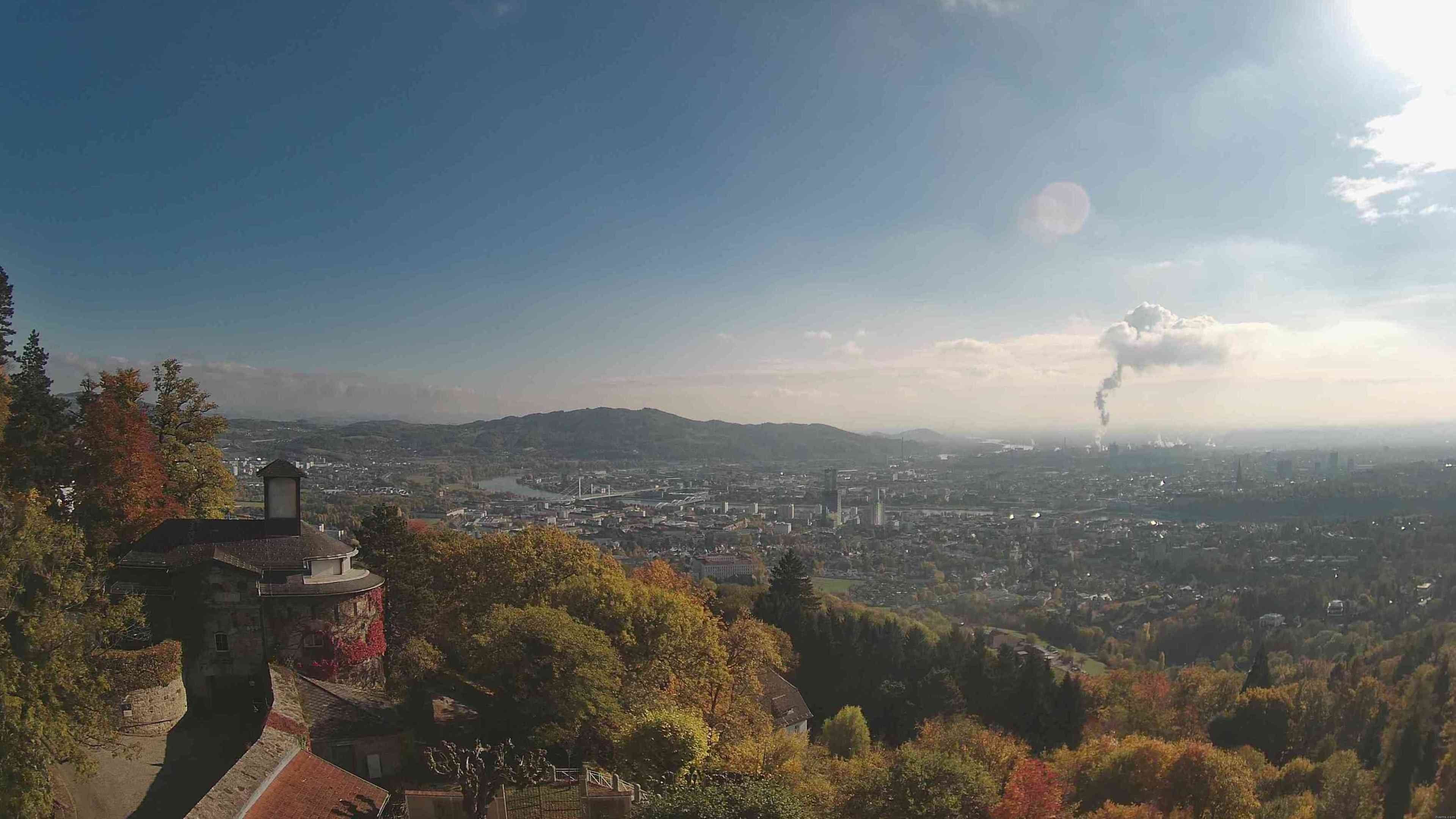 Archiv Foto Webcam Linz: Hauptplatz und Altstadt