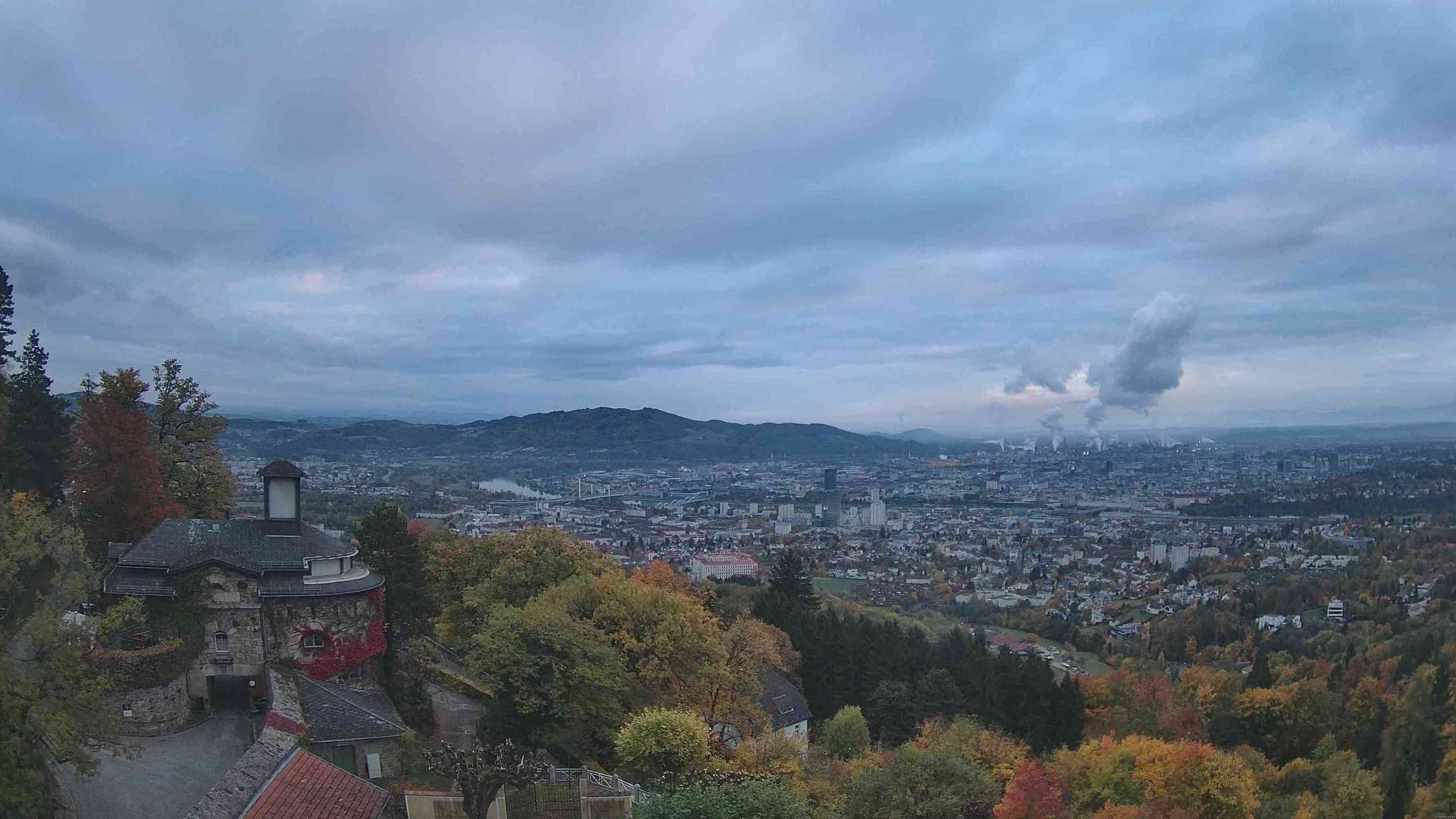 Archiv Foto Webcam Linz: Hauptplatz und Altstadt