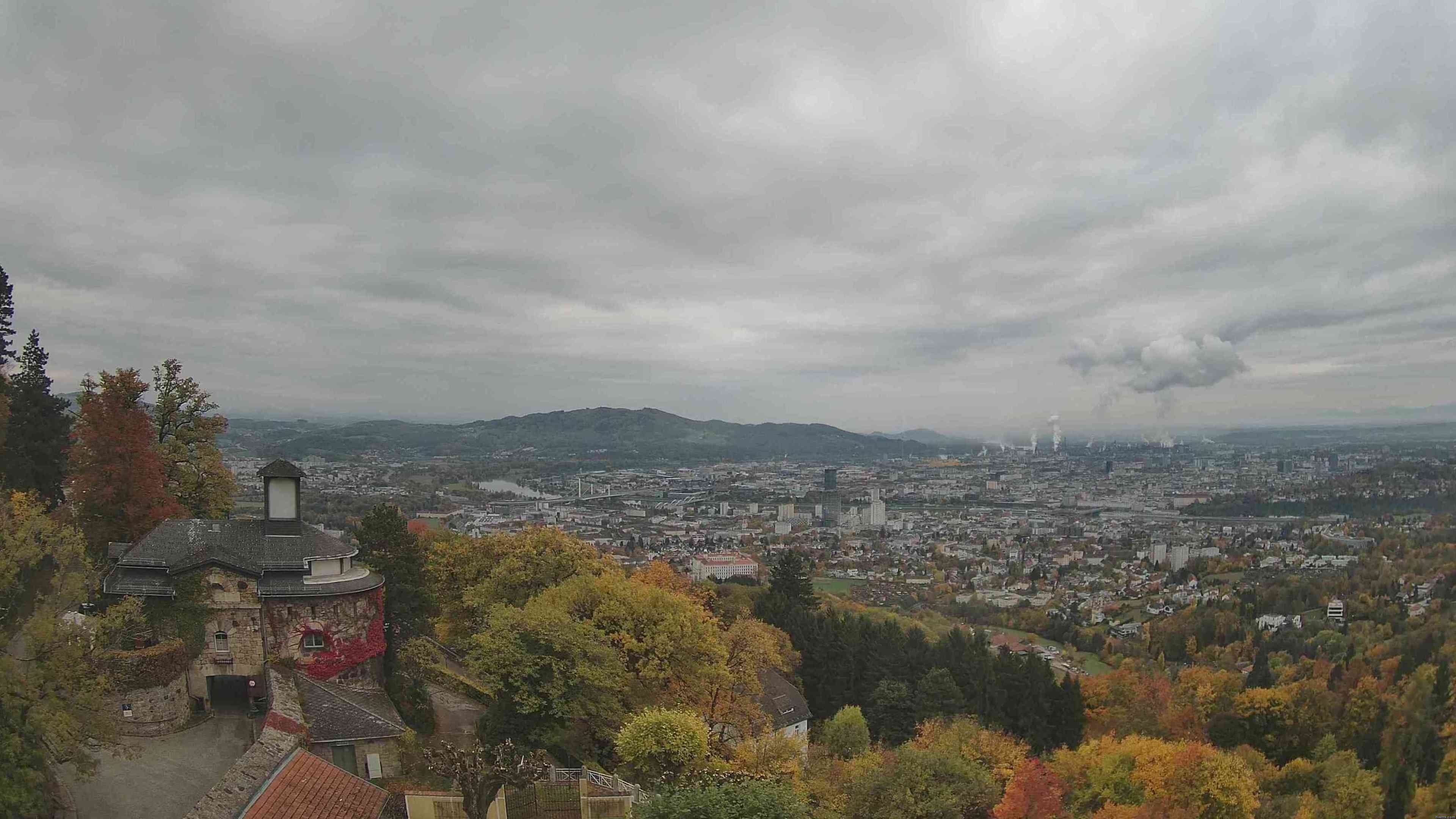 Archiv Foto Webcam Linz: Hauptplatz und Altstadt