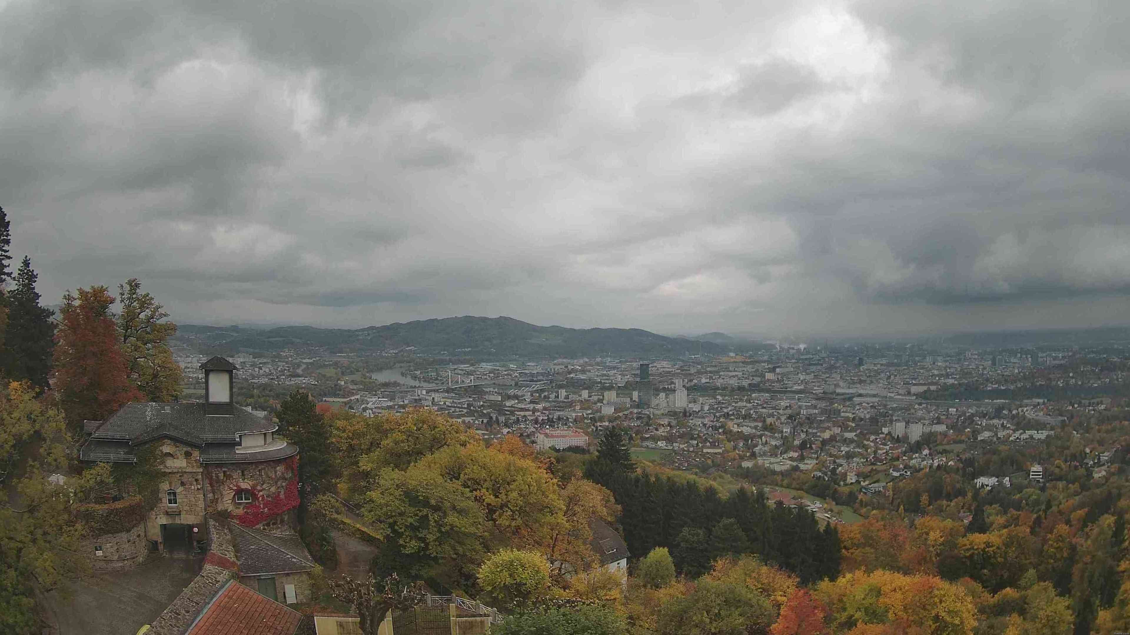 Archiv Foto Webcam Linz: Hauptplatz und Altstadt