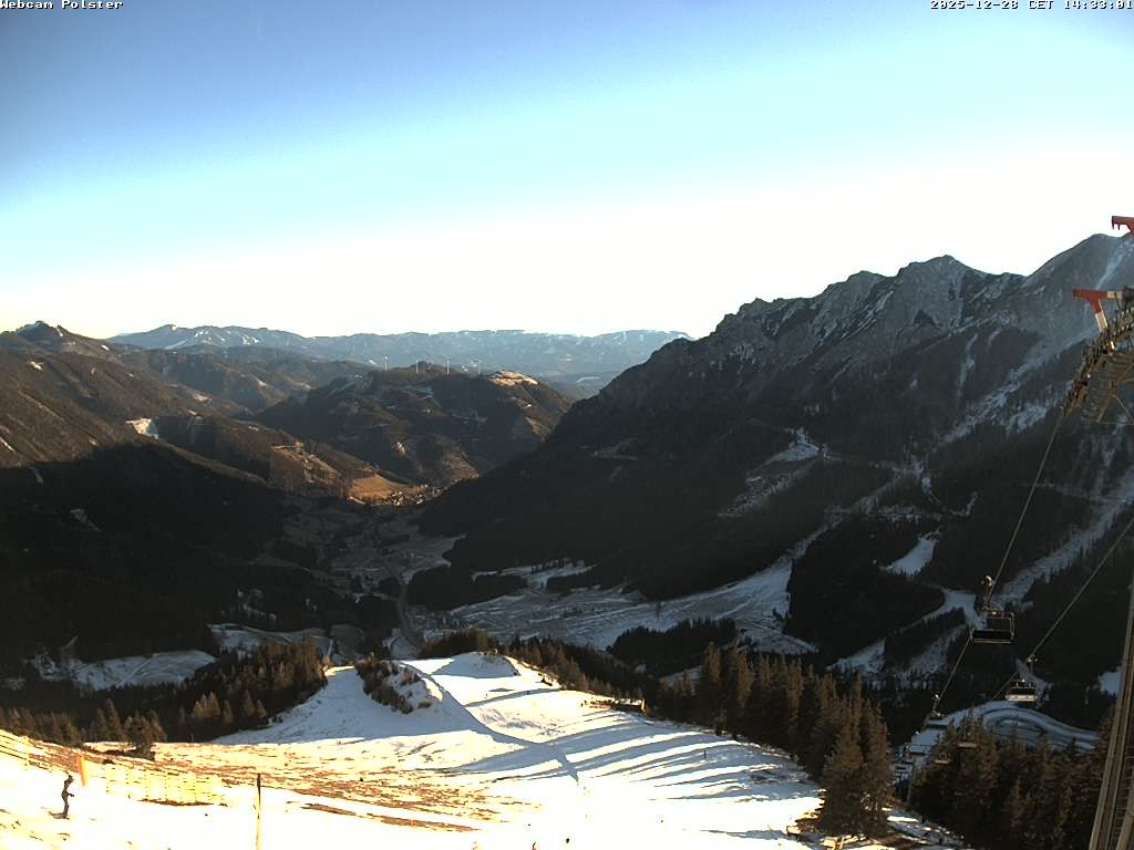 Archiv Foto Webcam Präbichl (Obersteiermark) - Sessellift