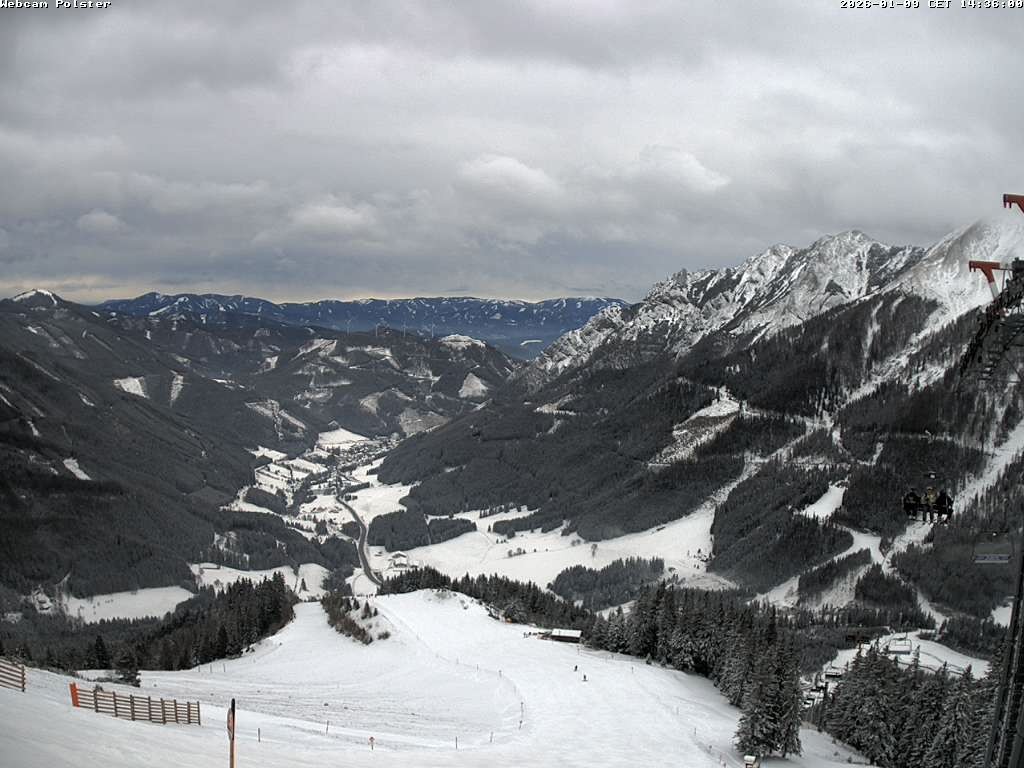 Archiv Foto Webcam Präbichl (Obersteiermark) - Sessellift