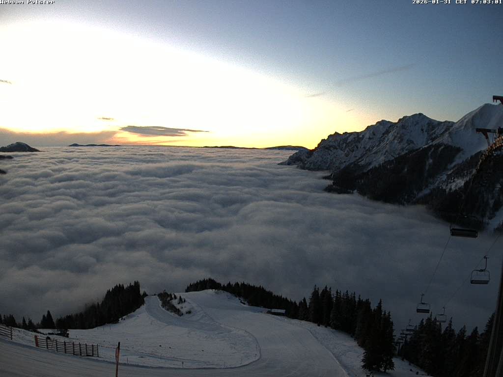 Archiv Foto Webcam Präbichl (Obersteiermark) - Sessellift