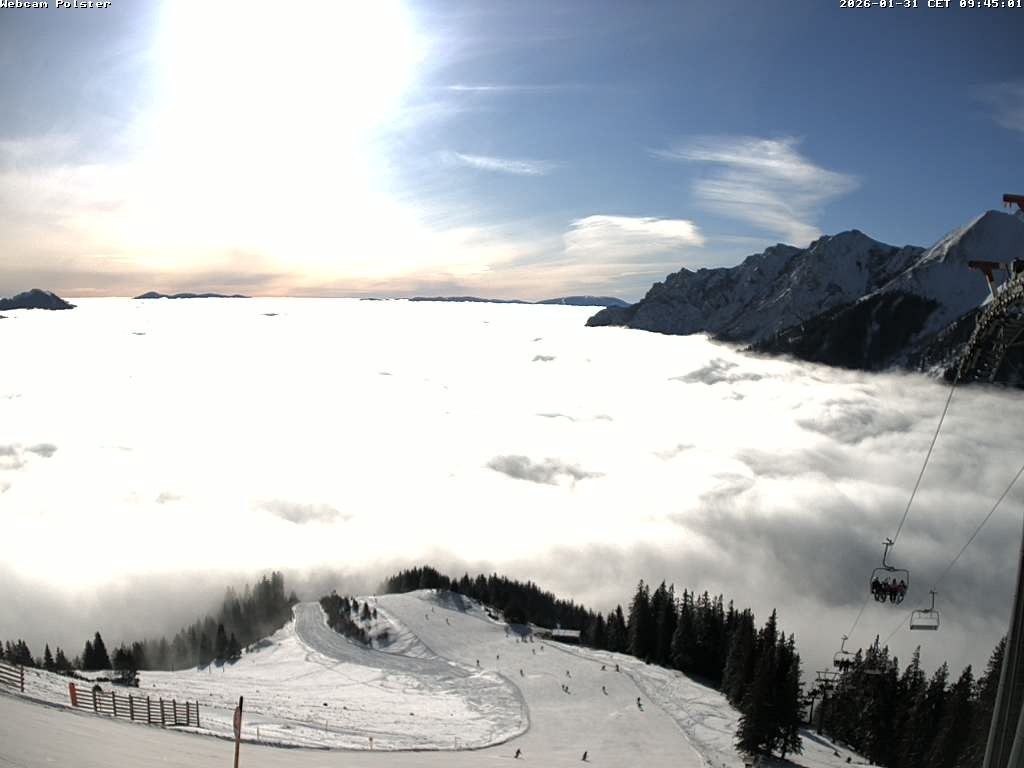 Archiv Foto Webcam Präbichl (Obersteiermark) - Sessellift