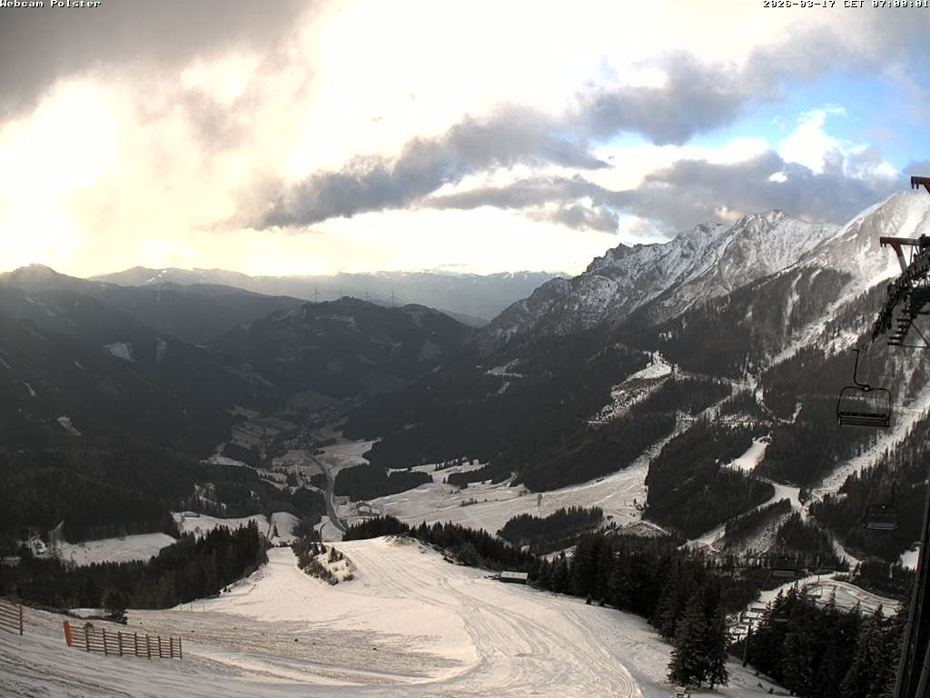 Archiv Foto Webcam Präbichl (Obersteiermark) - Sessellift