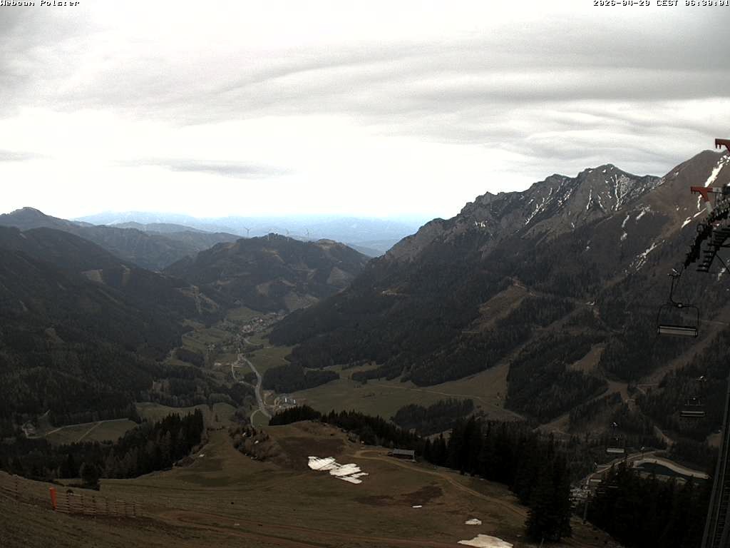 Archiv Foto Webcam Präbichl (Obersteiermark) - Sessellift