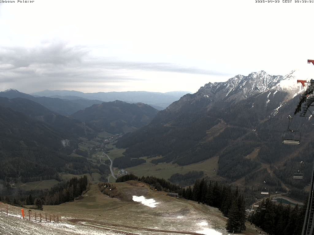 Archiv Foto Webcam Präbichl (Obersteiermark) - Sessellift