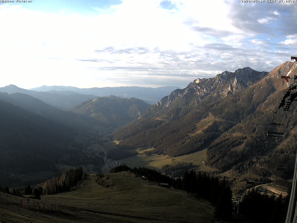 Archiv Foto Webcam Präbichl (Obersteiermark) - Sessellift