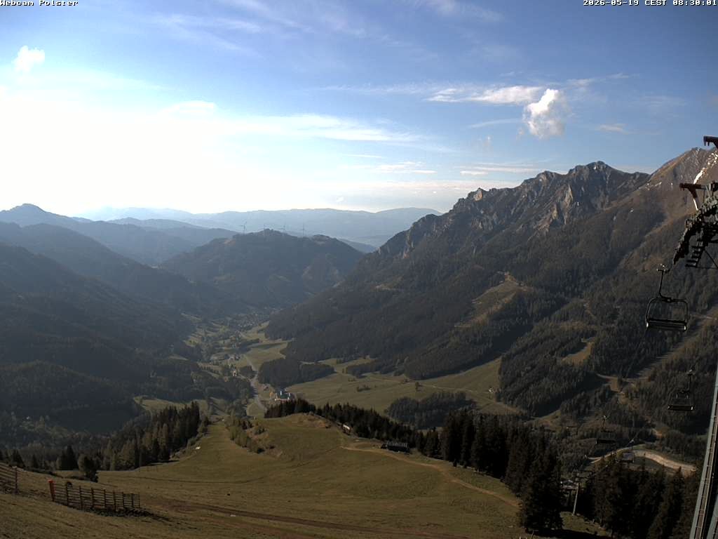 Archiv Foto Webcam Präbichl (Obersteiermark) - Sessellift