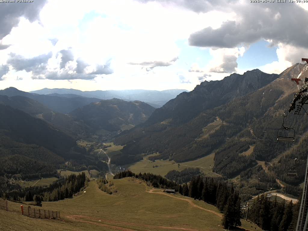 Archiv Foto Webcam Präbichl (Obersteiermark) - Sessellift