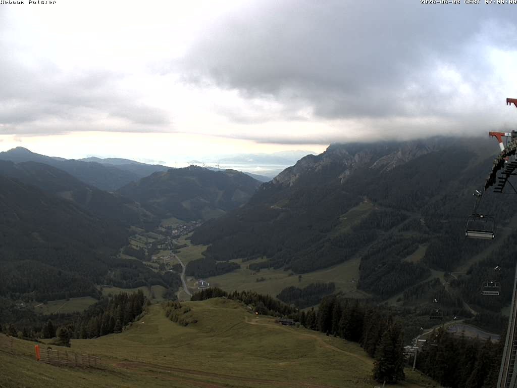 Archiv Foto Webcam Präbichl (Obersteiermark) - Sessellift