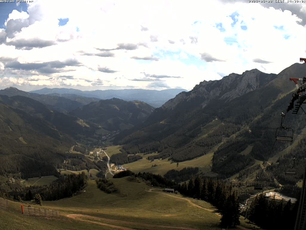 Archiv Foto Webcam Präbichl (Obersteiermark) - Sessellift