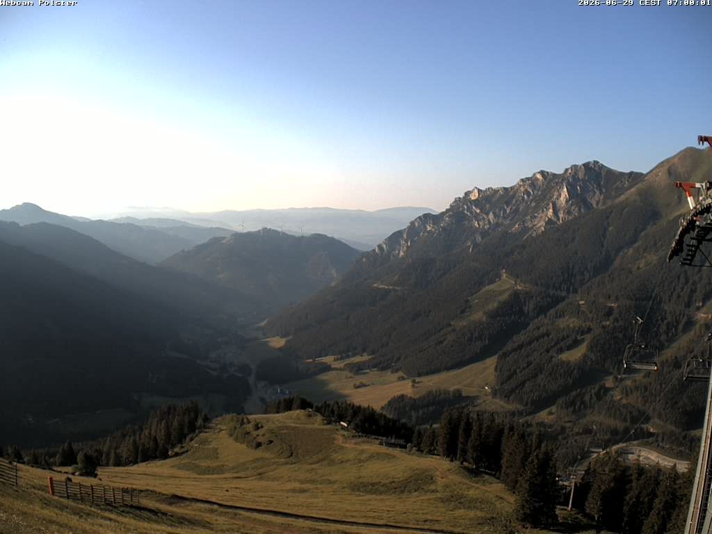 Archiv Foto Webcam Präbichl (Obersteiermark) - Sessellift