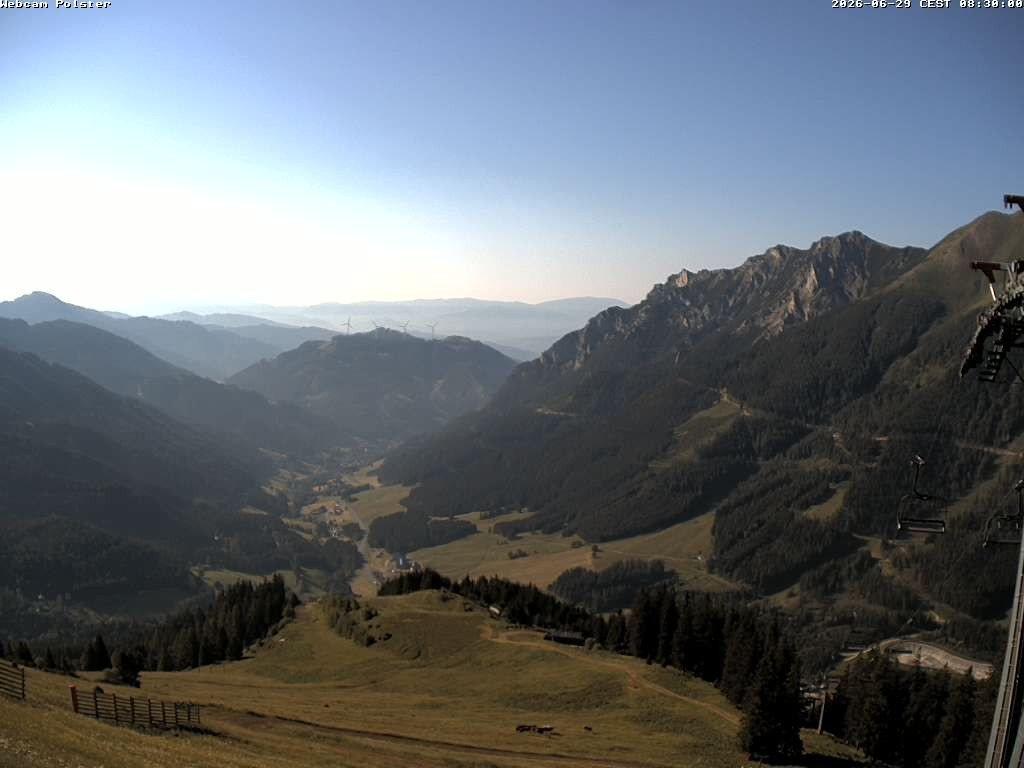 Archiv Foto Webcam Präbichl (Obersteiermark) - Sessellift