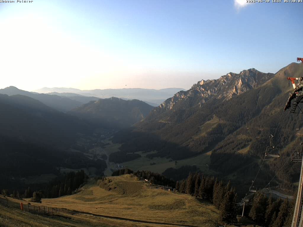 Archiv Foto Webcam Präbichl (Obersteiermark) - Sessellift