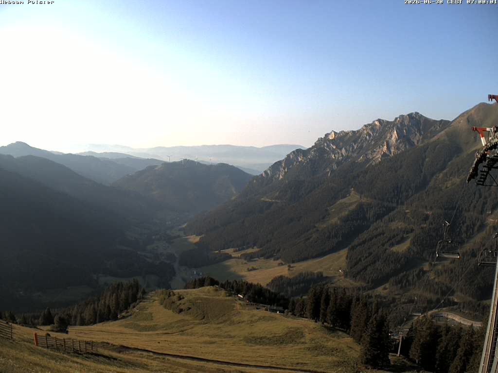 Archiv Foto Webcam Präbichl (Obersteiermark) - Sessellift
