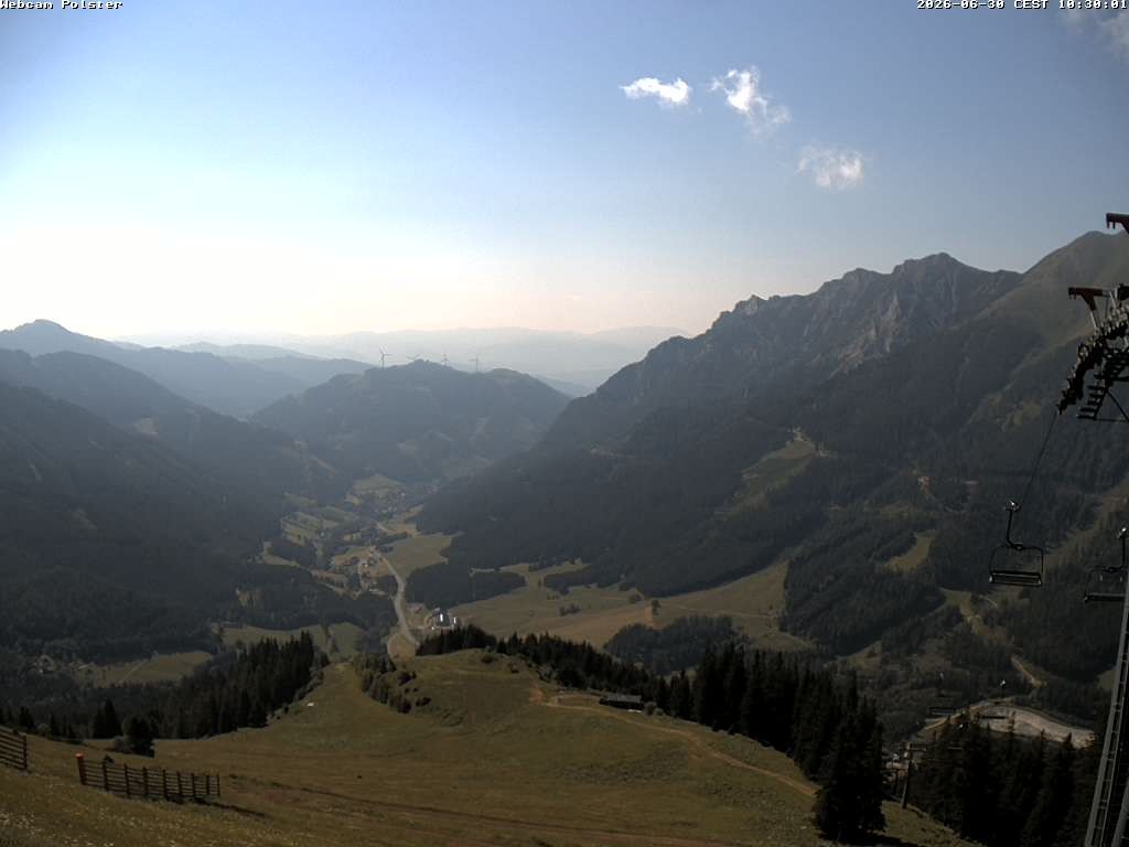 Archiv Foto Webcam Präbichl (Obersteiermark) - Sessellift