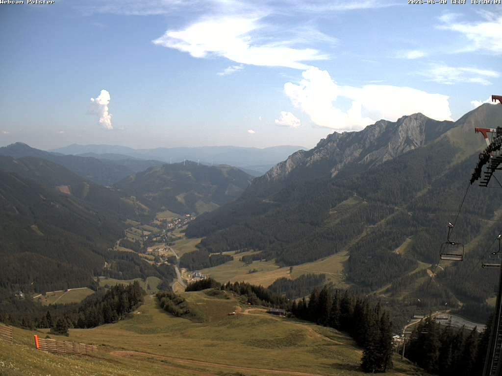 Archiv Foto Webcam Präbichl (Obersteiermark) - Sessellift