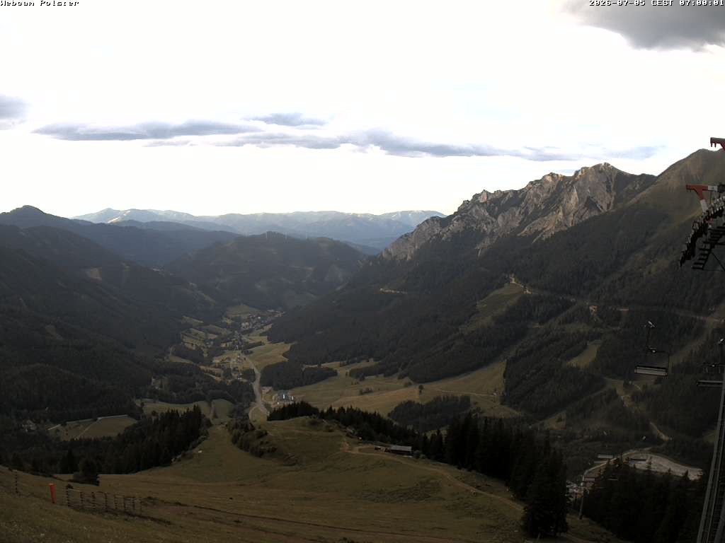 Archiv Foto Webcam Präbichl (Obersteiermark) - Sessellift