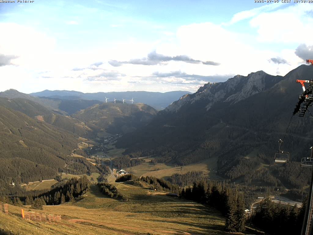 Archiv Foto Webcam Präbichl (Obersteiermark) - Sessellift