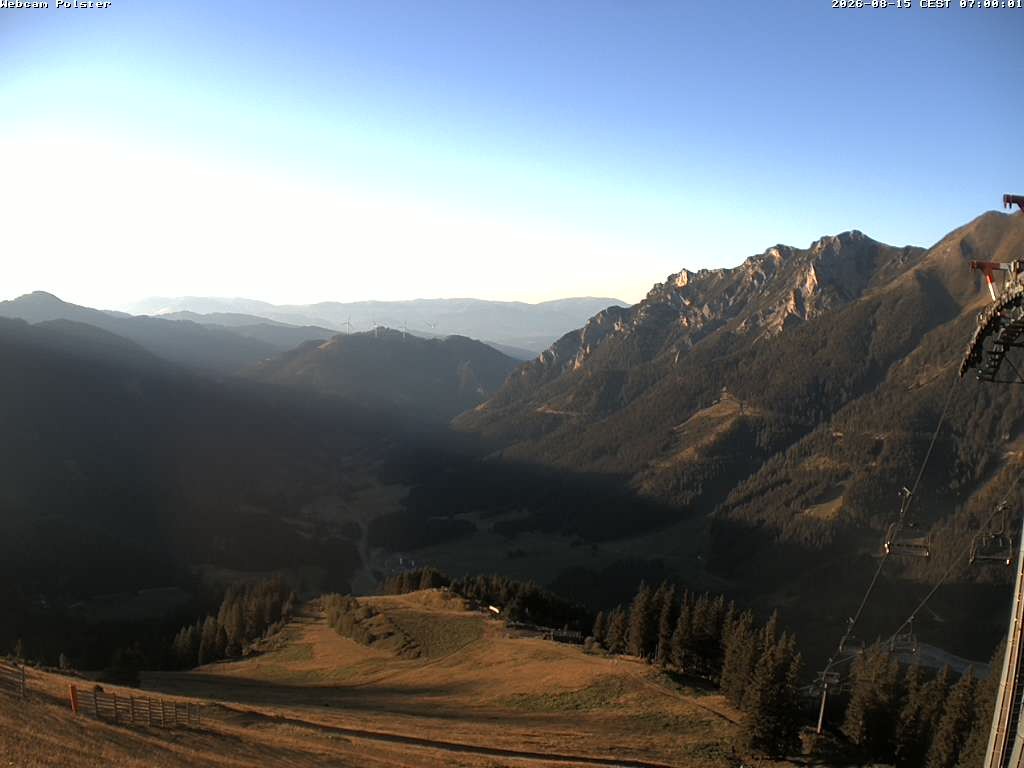 Archiv Foto Webcam Präbichl (Obersteiermark) - Sessellift