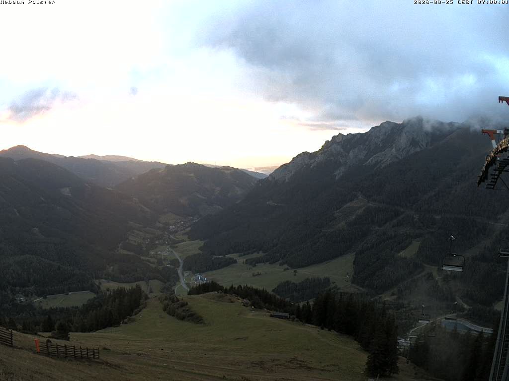 Archiv Foto Webcam Präbichl (Obersteiermark) - Sessellift