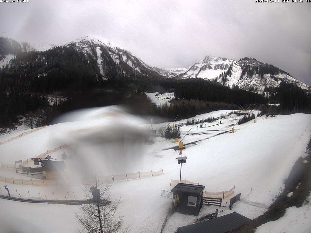 Archived image Webcam Präbichl mountain