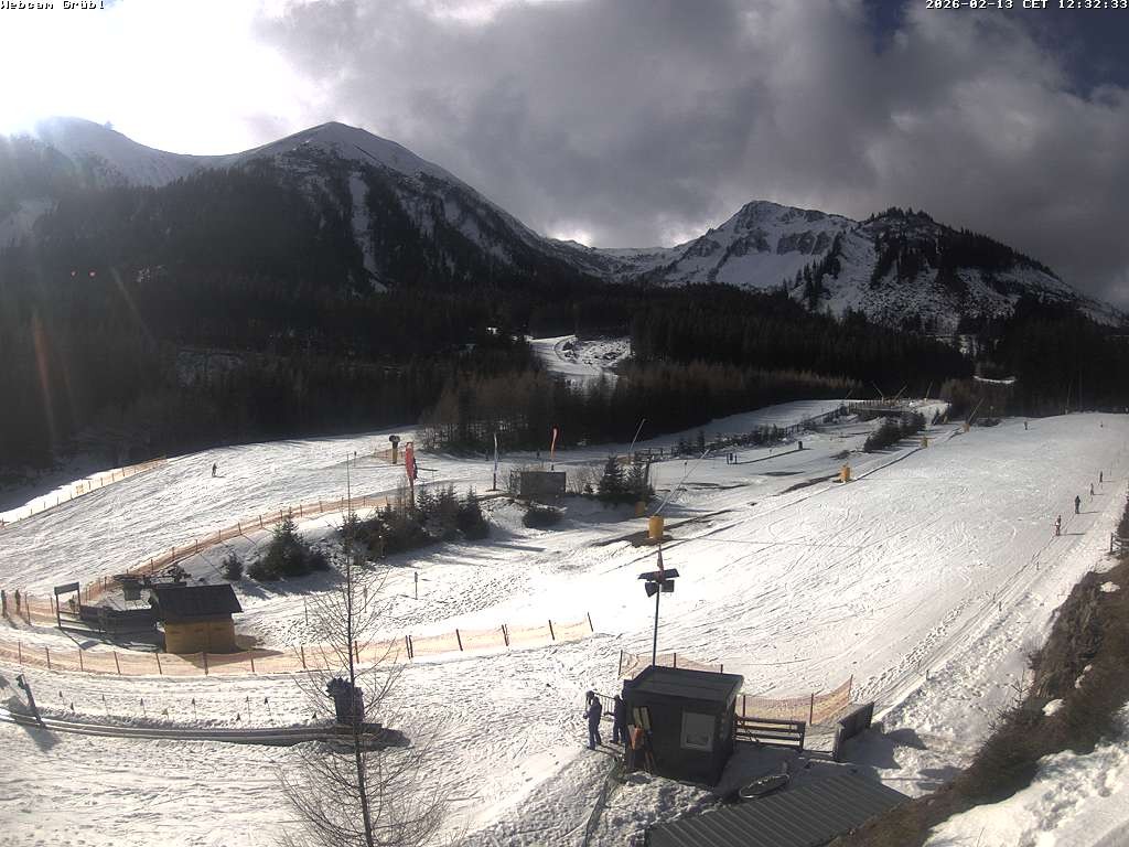 Archived image Webcam Präbichl mountain