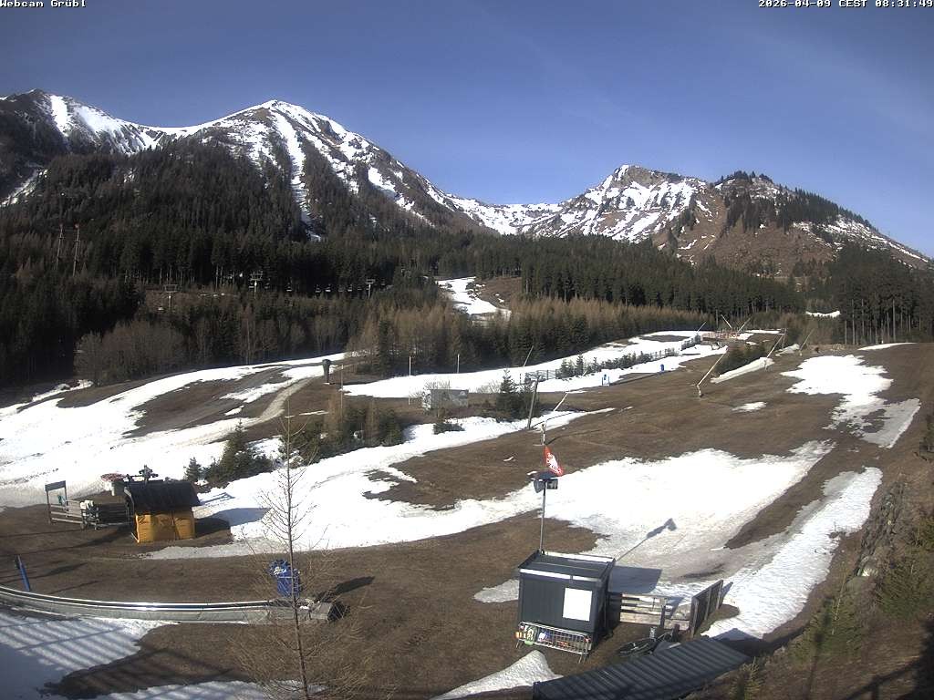 Archiv Foto Webcam Gebirgspass Präbichl