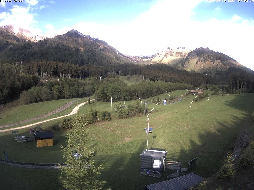 Archiv Foto Webcam Gebirgspass Präbichl