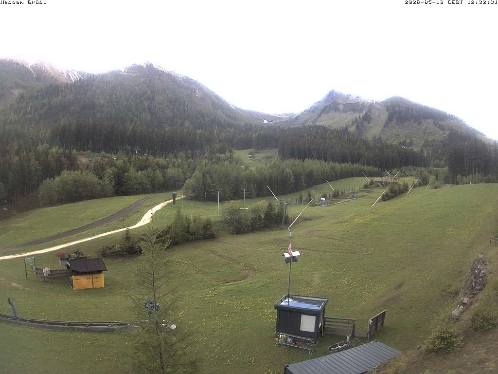 Archiv Foto Webcam Gebirgspass Präbichl