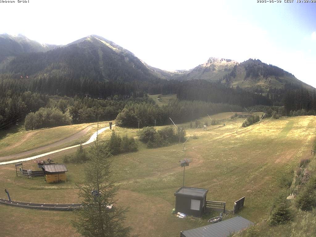 Archiv Foto Webcam Gebirgspass Präbichl