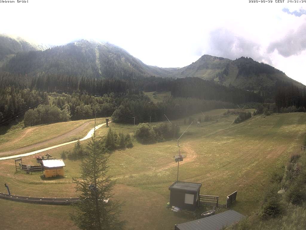 Archiv Foto Webcam Gebirgspass Präbichl