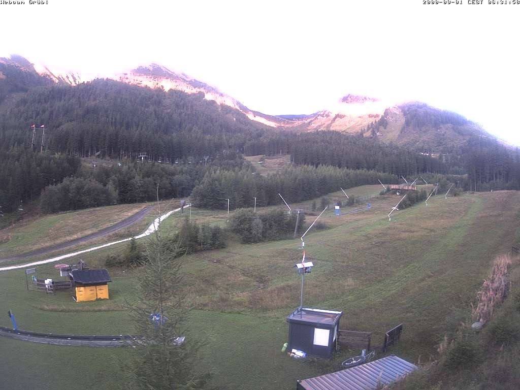 Archiv Foto Webcam Gebirgspass Präbichl