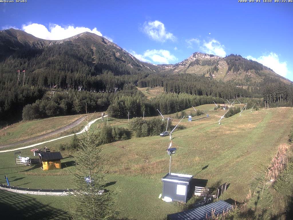Archiv Foto Webcam Gebirgspass Präbichl