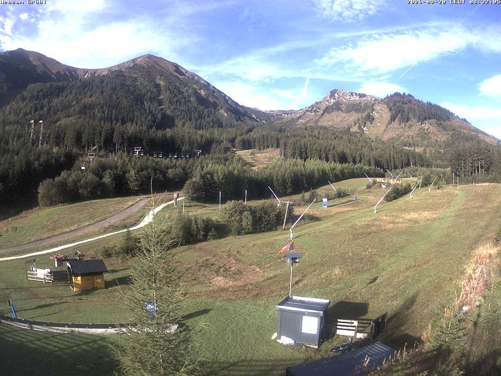 Archiv Foto Webcam Gebirgspass Präbichl