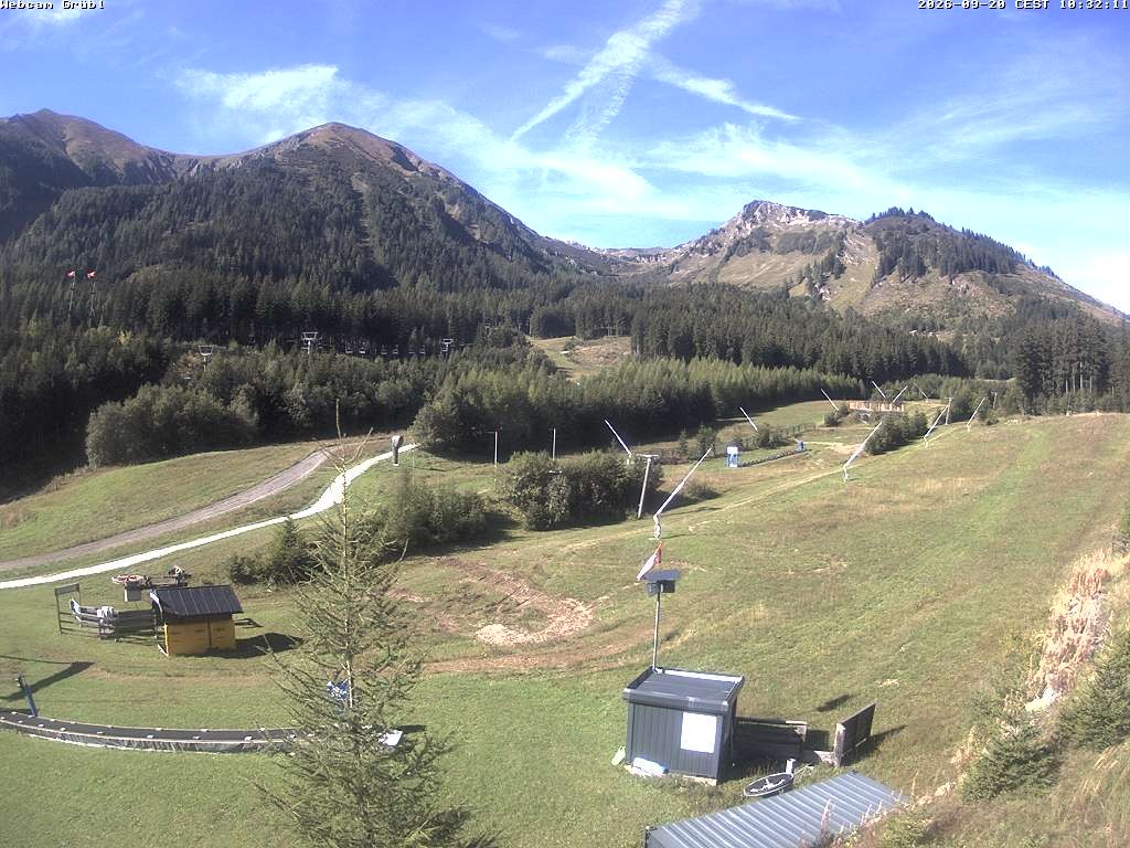 Archiv Foto Webcam Gebirgspass Präbichl