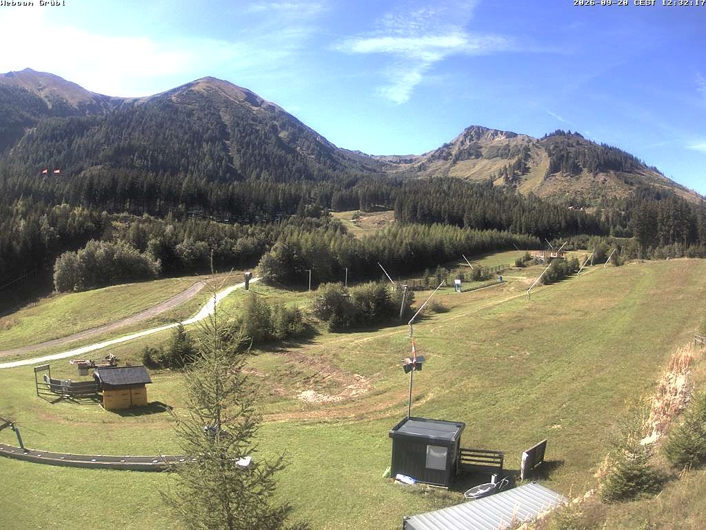 Archiv Foto Webcam Gebirgspass Präbichl