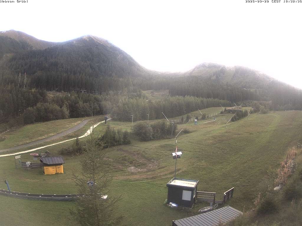 Archiv Foto Webcam Gebirgspass Präbichl