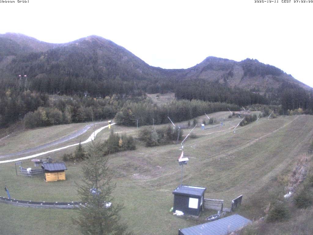 Archiv Foto Webcam Gebirgspass Präbichl
