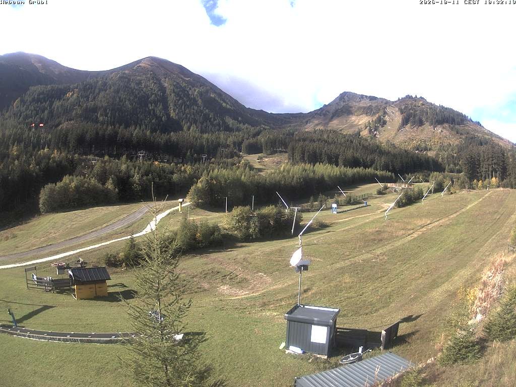 Archiv Foto Webcam Gebirgspass Präbichl