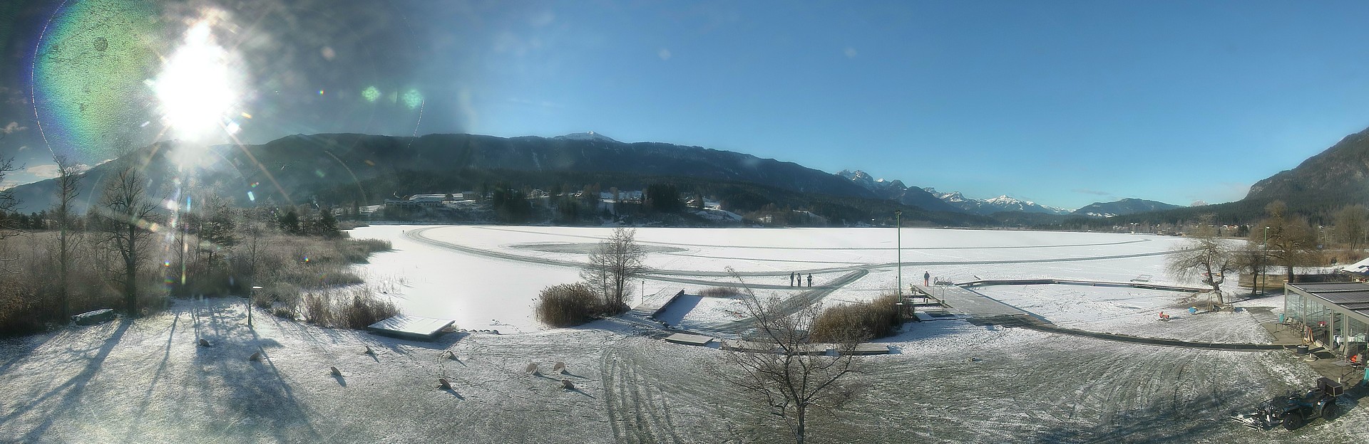 Archiv Foto Webcam Pressegger See bei Hermagor