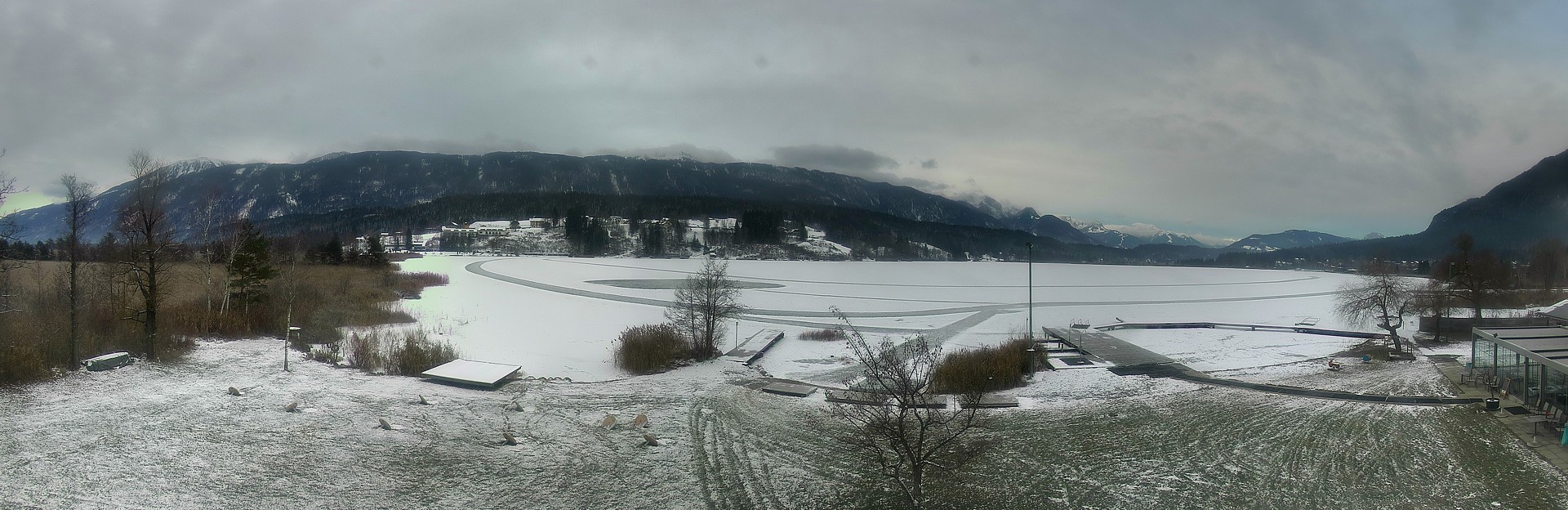 Archiv Foto Webcam Pressegger See bei Hermagor