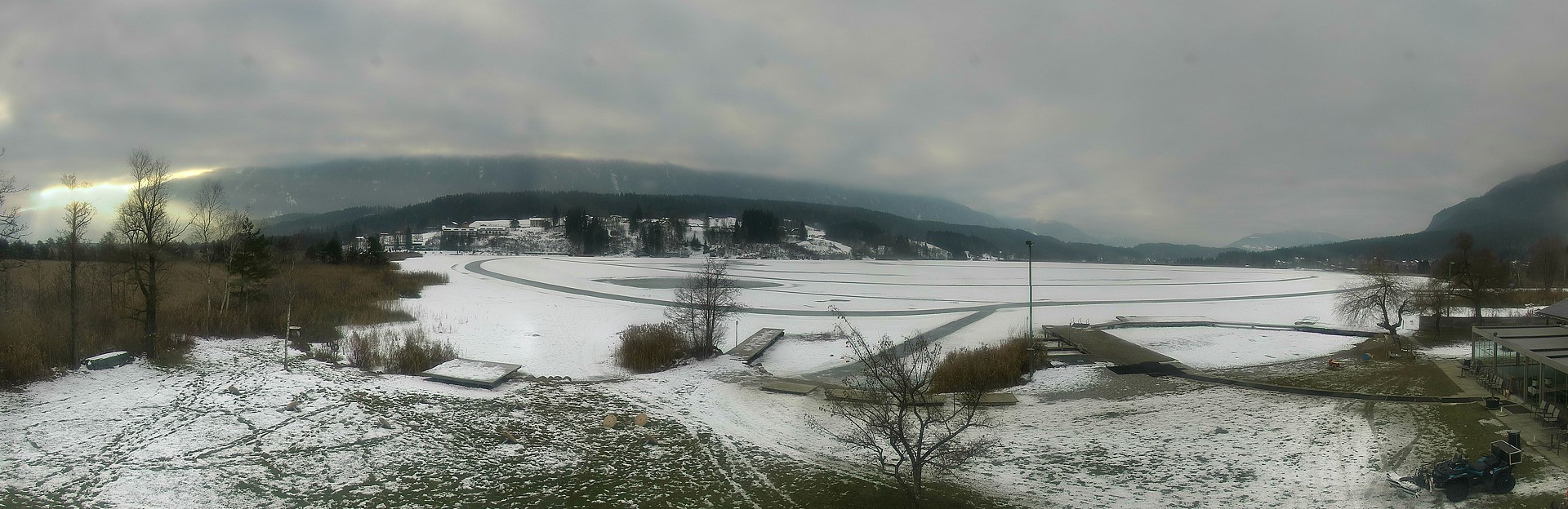 Archiv Foto Webcam Pressegger See bei Hermagor