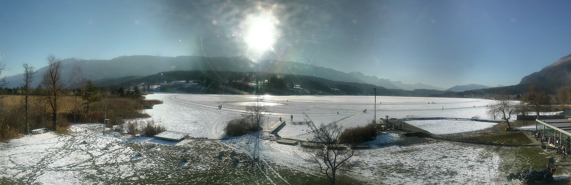 Archiv Foto Webcam Pressegger See bei Hermagor