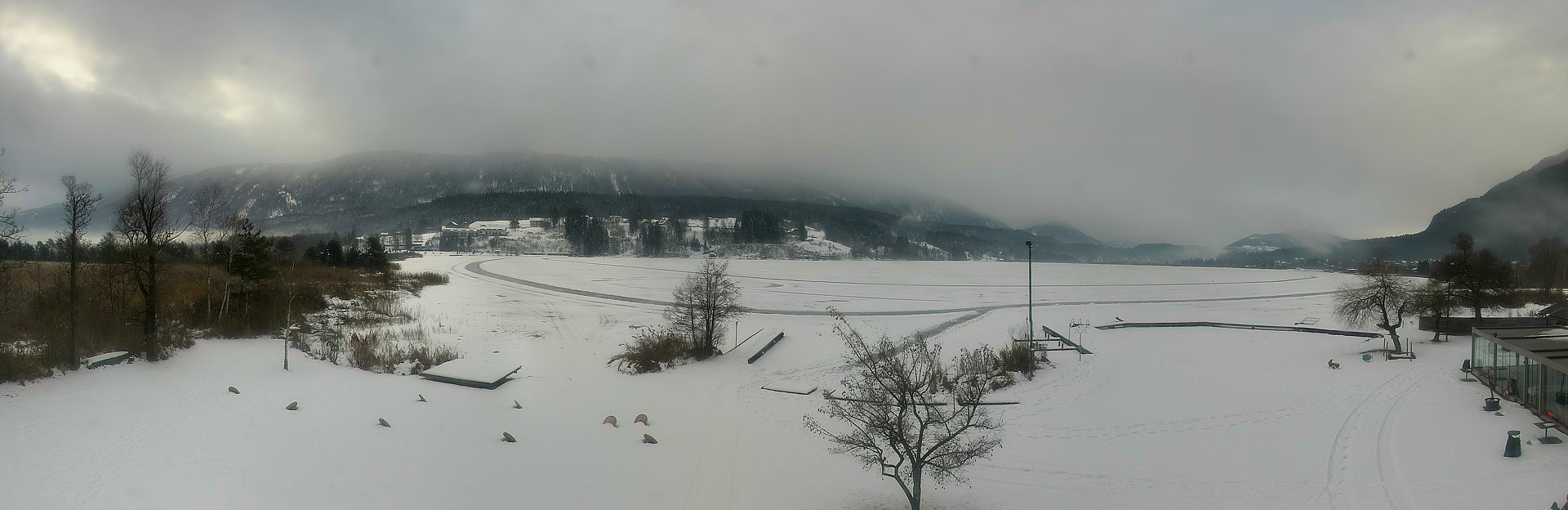 Archiv Foto Webcam Pressegger See bei Hermagor