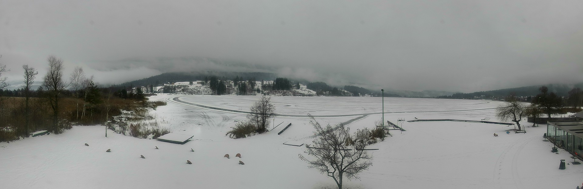 Archiv Foto Webcam Pressegger See bei Hermagor